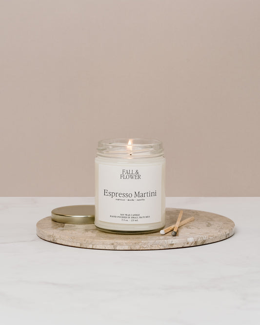 Espresso Martini Candle | Coffee + Mocha + Hazelnut